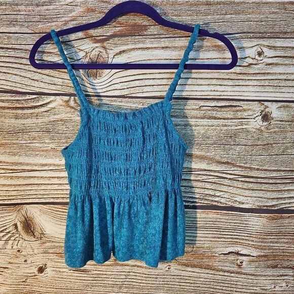 SO strappy top women's large & XXL teal/ aqua NWT - Picture 1 of 5